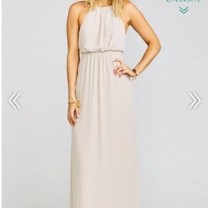 Amanda Maxi Dress ~ Show Me the Ring Crisp